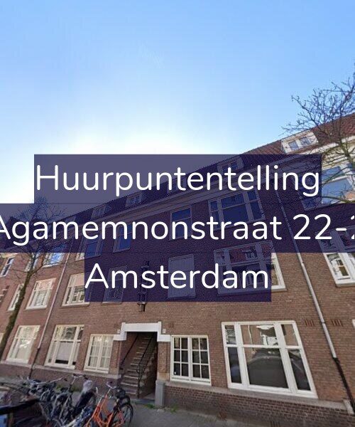 Foto gevel Huurpuntentelling voor Agamemnonstraat 22-2, Amsterdam