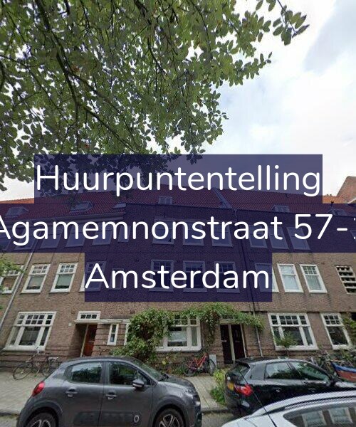 Foto gevel Huurpuntentelling voor Agamemnonstraat 57-1, Amsterdam