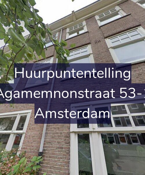 Foto gevel Huurpuntentelling voor Agamemnonstraat 53-1, Amsterdam