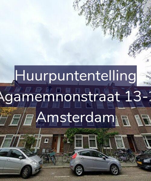 Foto gevel Huurpuntentelling voor Agamemnonstraat 13-2, Amsterdam