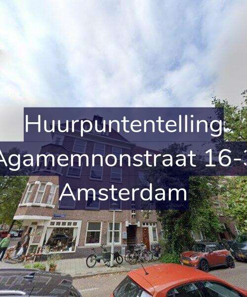 Foto gevel Huurpuntentelling voor Agamemnonstraat 16-3, Amsterdam