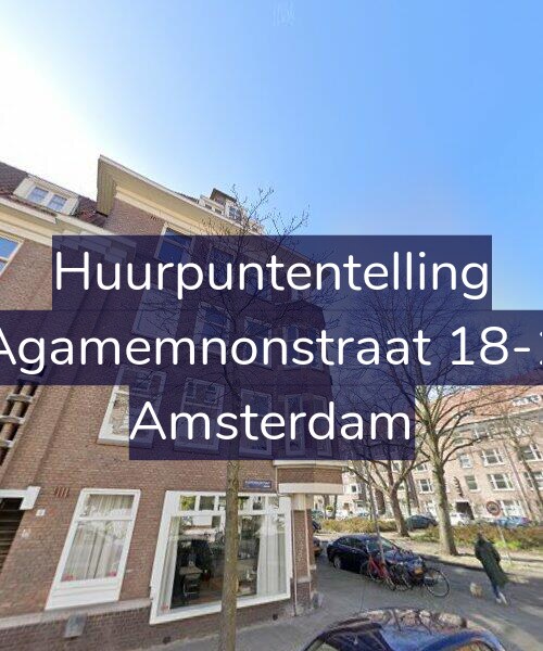 Foto gevel Huurpuntentelling voor Agamemnonstraat 18-1, Amsterdam
