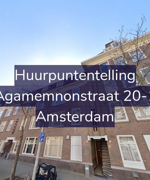 Foto gevel Huurpuntentelling voor Agamemnonstraat 20-1, Amsterdam