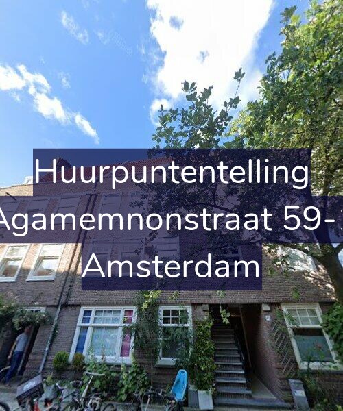 Foto gevel Huurpuntentelling voor Agamemnonstraat 59-1, Amsterdam