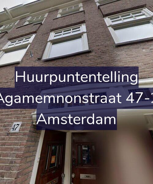Foto gevel Huurpuntentelling voor Agamemnonstraat 47-2, Amsterdam