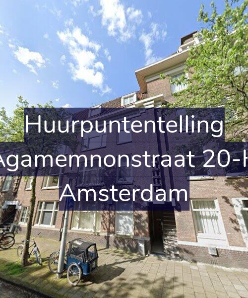 Foto gevel Huurpuntentelling voor Agamemnonstraat 20-H, Amsterdam