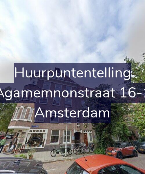 Foto gevel Huurpuntentelling voor Agamemnonstraat 16-1, Amsterdam