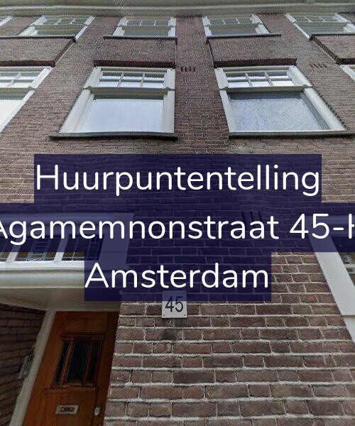 Foto gevel Huurpuntentelling voor Agamemnonstraat 45-H, Amsterdam