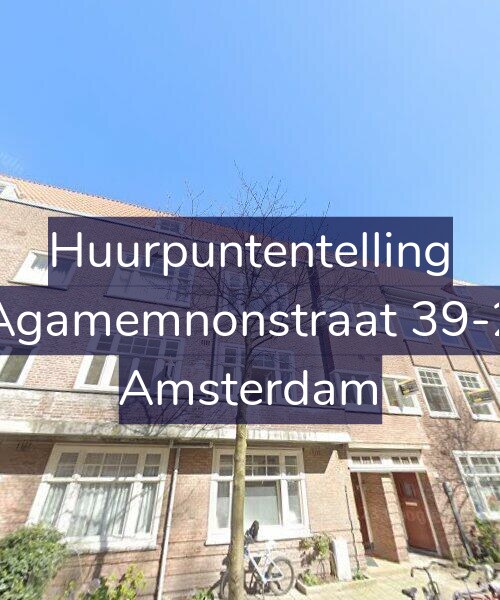 Foto gevel Huurpuntentelling voor Agamemnonstraat 39-2, Amsterdam