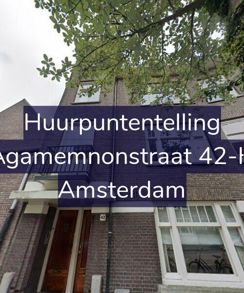 Foto gevel Huurpuntentelling voor Agamemnonstraat 42-H, Amsterdam