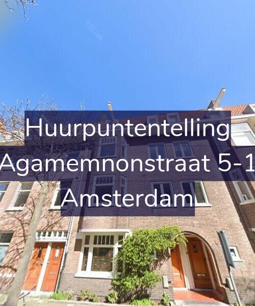 Foto gevel Huurpuntentelling voor Agamemnonstraat 5-1, Amsterdam