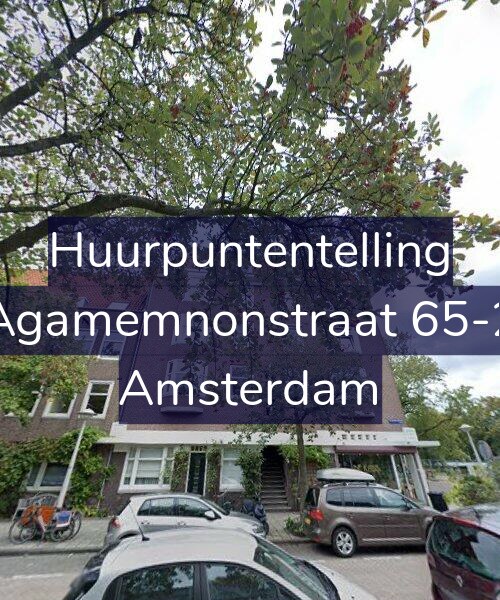 Foto gevel Huurpuntentelling voor Agamemnonstraat 65-2, Amsterdam