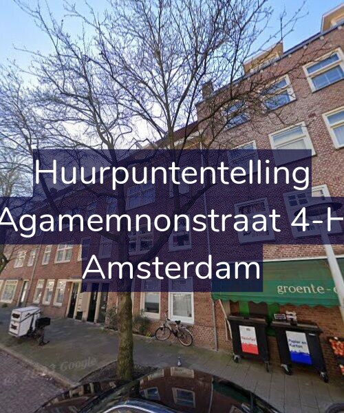 Foto gevel Huurpuntentelling voor Agamemnonstraat 4-H, Amsterdam