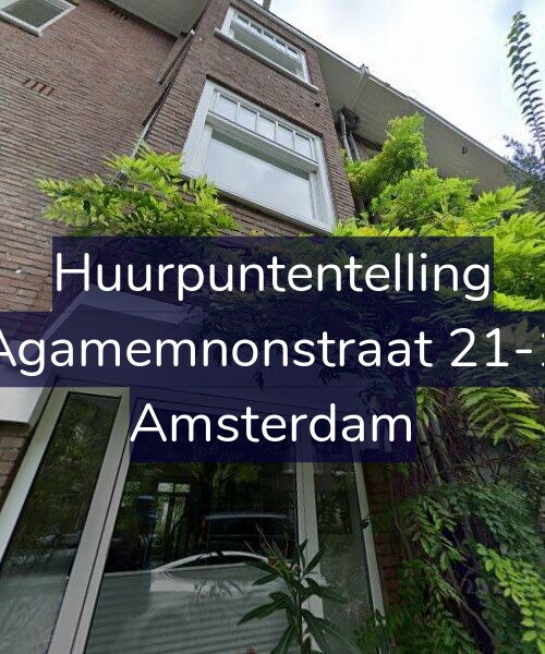 Foto gevel Huurpuntentelling voor Agamemnonstraat 21-1, Amsterdam