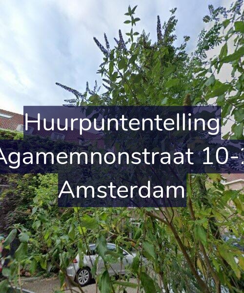 Foto gevel Huurpuntentelling voor Agamemnonstraat 10-2, Amsterdam