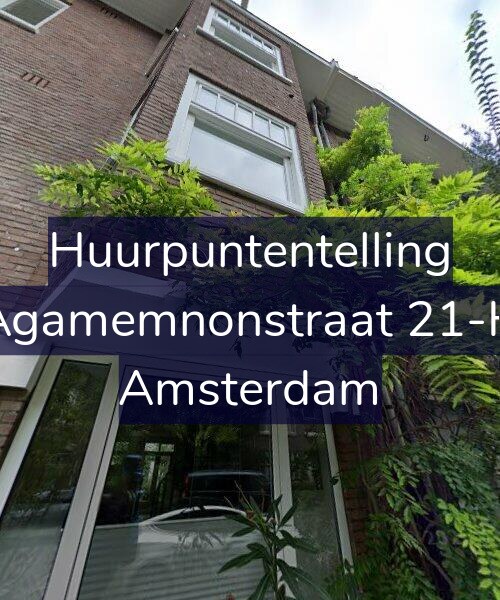 Foto gevel Huurpuntentelling voor Agamemnonstraat 21-H, Amsterdam