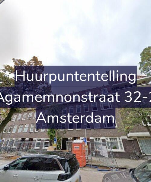 Foto gevel Huurpuntentelling voor Agamemnonstraat 32-2, Amsterdam