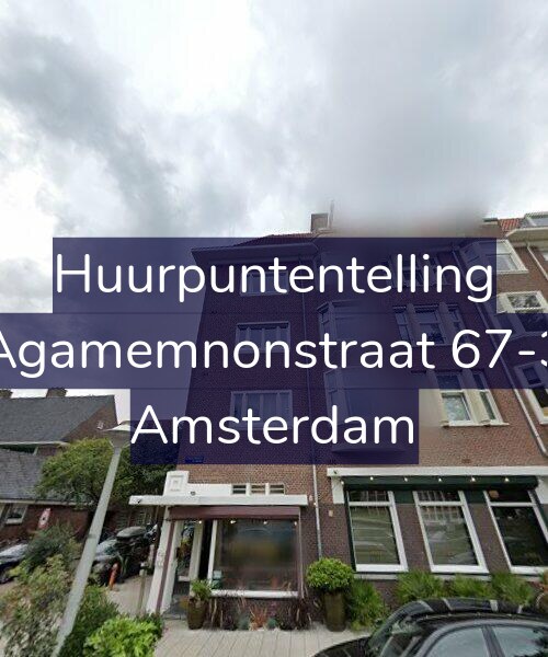 Foto gevel Huurpuntentelling voor Agamemnonstraat 67-3, Amsterdam