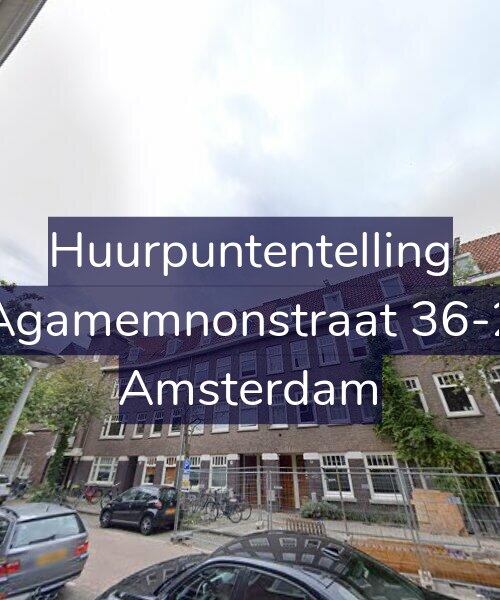 Foto gevel Huurpuntentelling voor Agamemnonstraat 36-2, Amsterdam