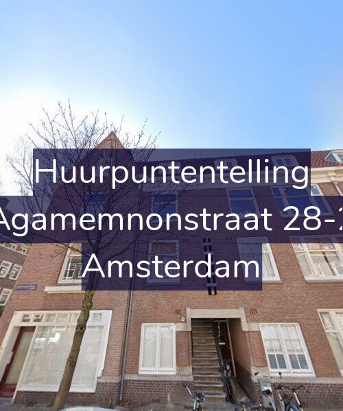 Foto gevel Huurpuntentelling voor Agamemnonstraat 28-2, Amsterdam