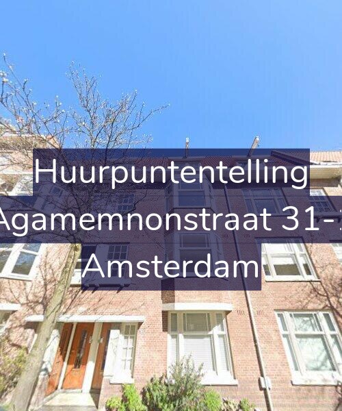 Foto gevel Huurpuntentelling voor Agamemnonstraat 31-1, Amsterdam