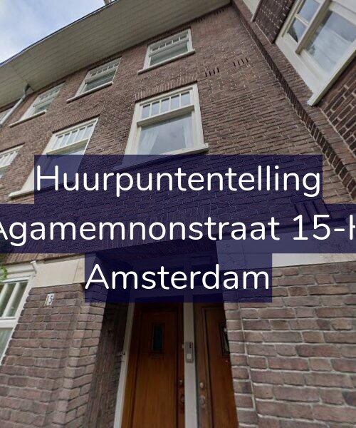 Foto gevel Huurpuntentelling voor Agamemnonstraat 15-H, Amsterdam