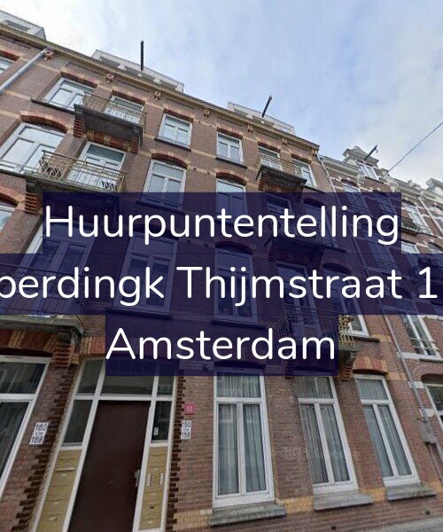 Foto gevel Huurpuntentelling voor Alberdingk Thijmstraat 158, Amsterdam