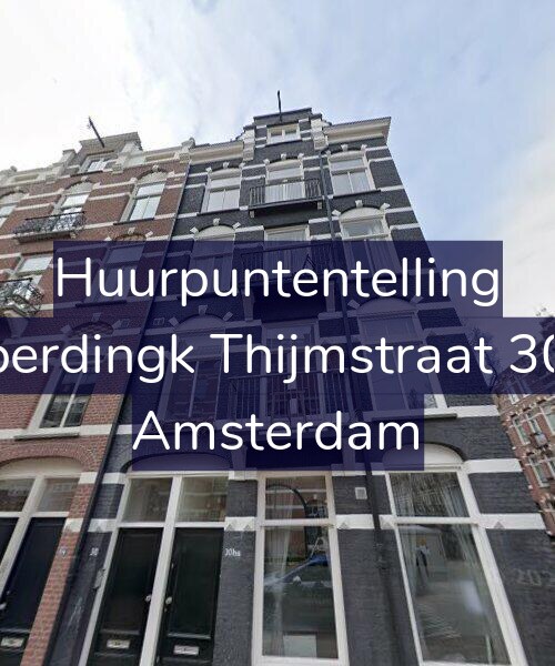 Foto gevel Huurpuntentelling voor Alberdingk Thijmstraat 30-1, Amsterdam