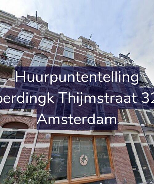Foto gevel Huurpuntentelling voor Alberdingk Thijmstraat 32-2, Amsterdam