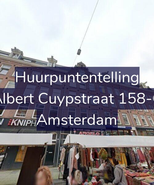 Foto gevel Huurpuntentelling voor Albert Cuypstraat 158-C, Amsterdam