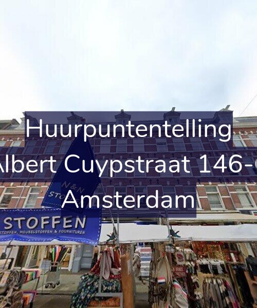 Foto gevel Huurpuntentelling voor Albert Cuypstraat 146-C, Amsterdam