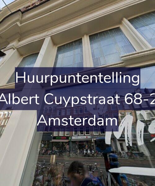 Foto gevel Huurpuntentelling voor Albert Cuypstraat 68-2, Amsterdam