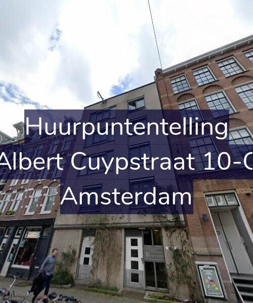 Foto gevel Huurpuntentelling voor Albert Cuypstraat 10-C, Amsterdam