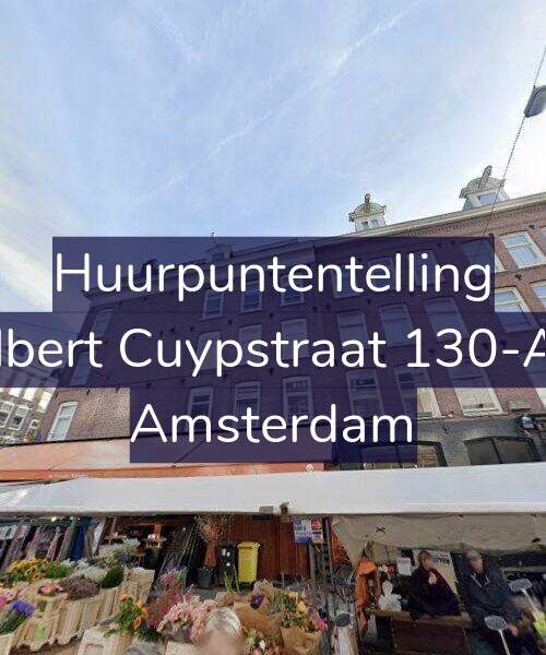 Foto gevel Huurpuntentelling voor Albert Cuypstraat 130-A3, Amsterdam