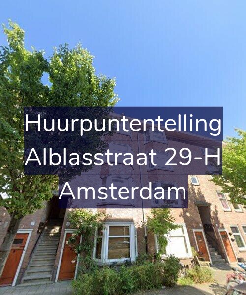 Foto gevel Huurpuntentelling voor Alblasstraat 29-H, Amsterdam