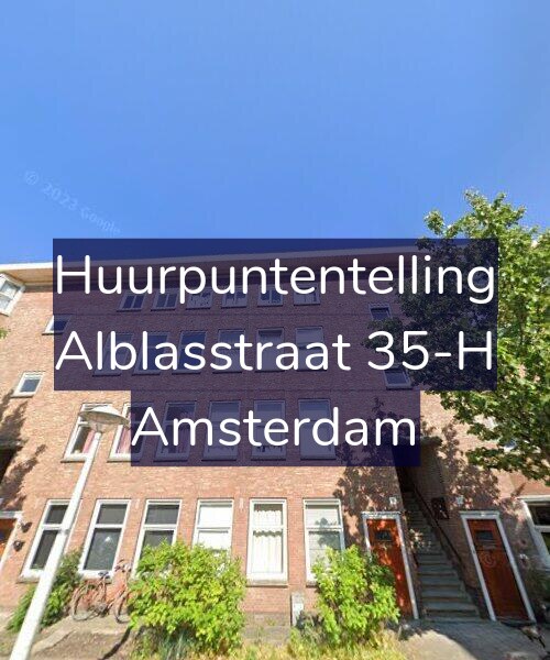 Foto gevel Huurpuntentelling voor Alblasstraat 35-H, Amsterdam