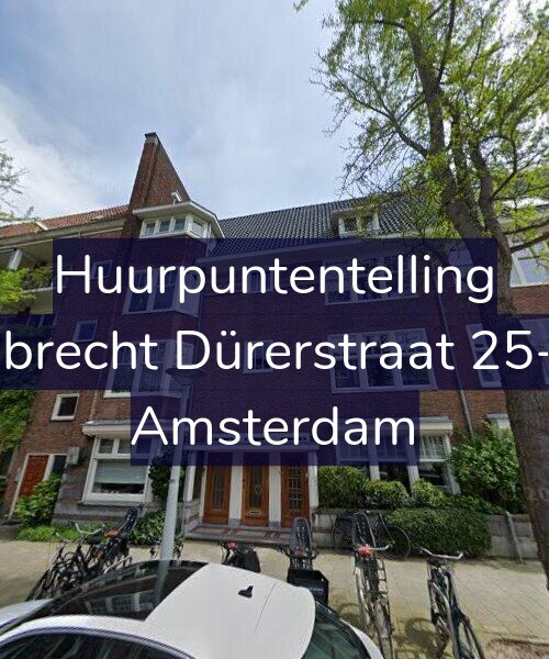 Foto gevel Huurpuntentelling voor Albrecht Dürerstraat 25-H, Amsterdam