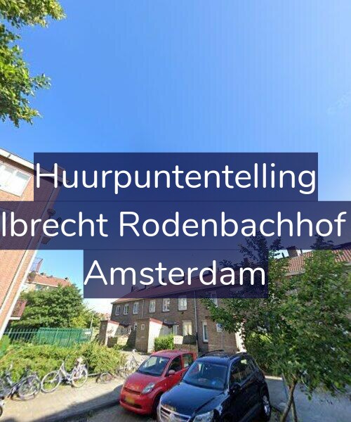 Foto gevel Huurpuntentelling voor Albrecht Rodenbachhof 7, Amsterdam