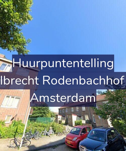 Foto gevel Huurpuntentelling voor Albrecht Rodenbachhof 3, Amsterdam