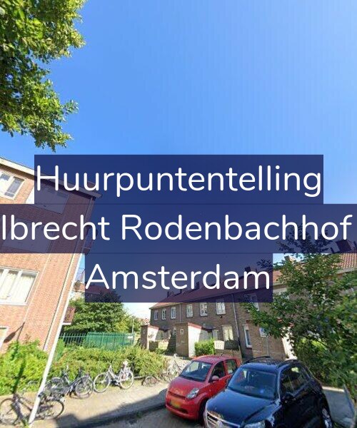 Foto gevel Huurpuntentelling voor Albrecht Rodenbachhof 5, Amsterdam