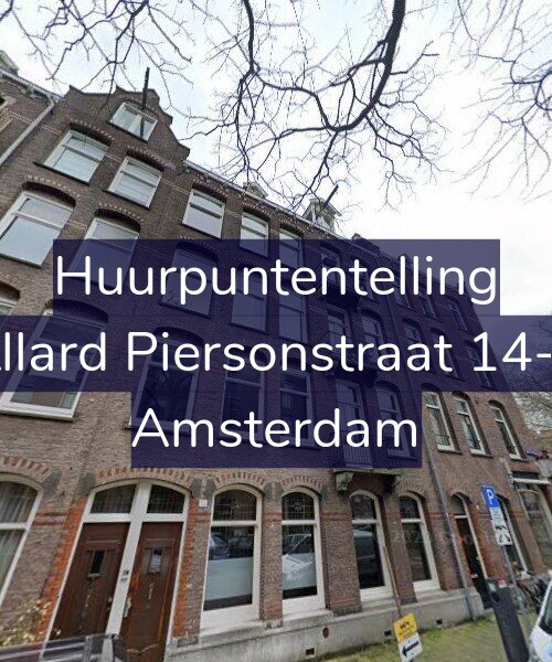 Foto gevel Huurpuntentelling voor Allard Piersonstraat 14-1, Amsterdam