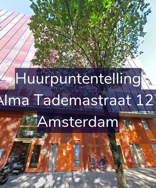 Foto gevel Huurpuntentelling voor Alma Tademastraat 127, Amsterdam