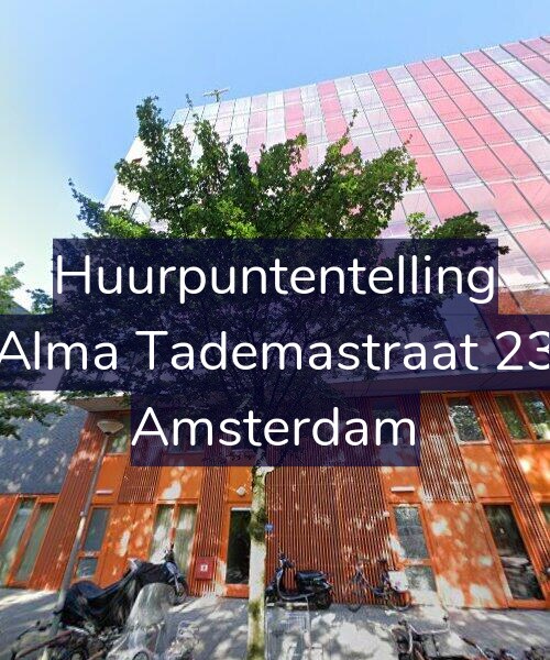 Foto gevel Huurpuntentelling voor Alma Tademastraat 23, Amsterdam