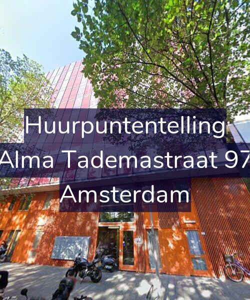 Foto gevel Huurpuntentelling voor Alma Tademastraat 97, Amsterdam