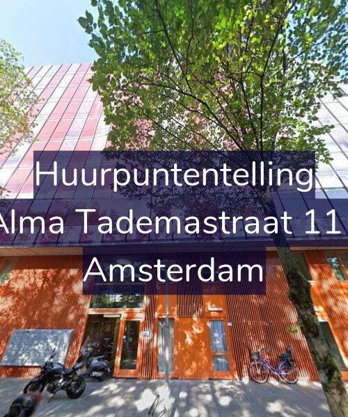 Foto gevel Huurpuntentelling voor Alma Tademastraat 111, Amsterdam