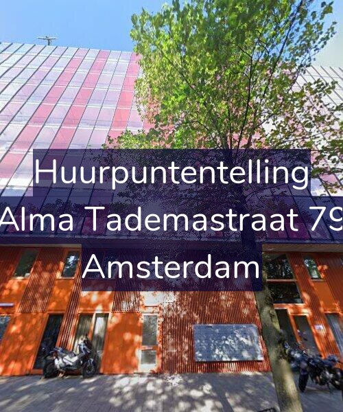Foto gevel Huurpuntentelling voor Alma Tademastraat 79, Amsterdam