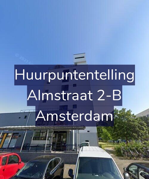 Foto gevel Huurpuntentelling voor Almstraat 2-B, Amsterdam