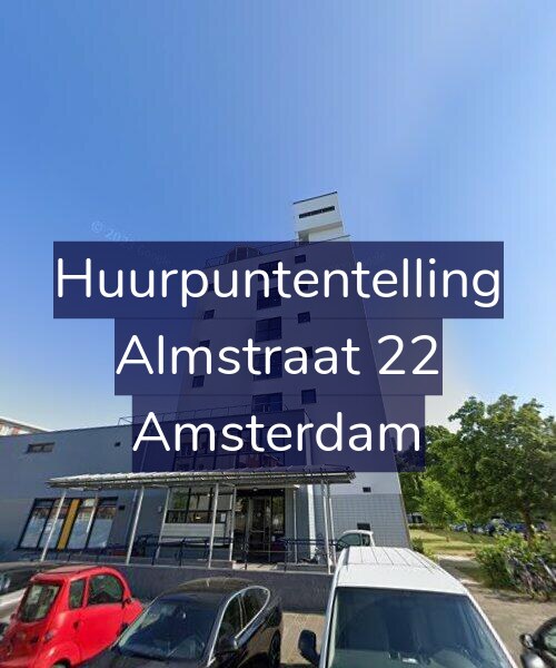 Foto gevel Huurpuntentelling voor Almstraat 22, Amsterdam
