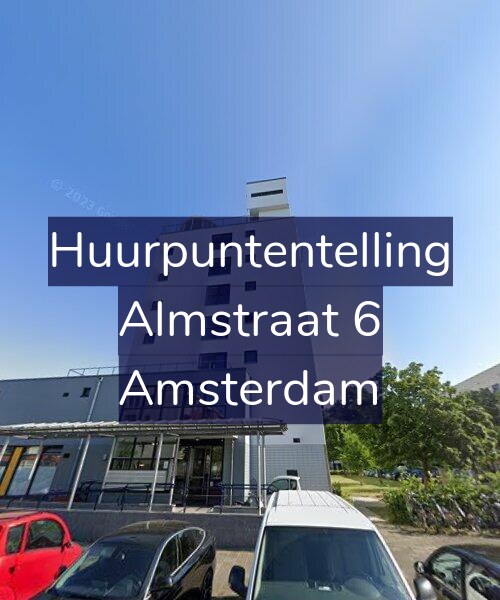 Foto gevel Huurpuntentelling voor Almstraat 6, Amsterdam