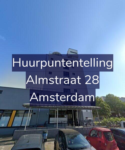 Foto gevel Huurpuntentelling voor Almstraat 28, Amsterdam